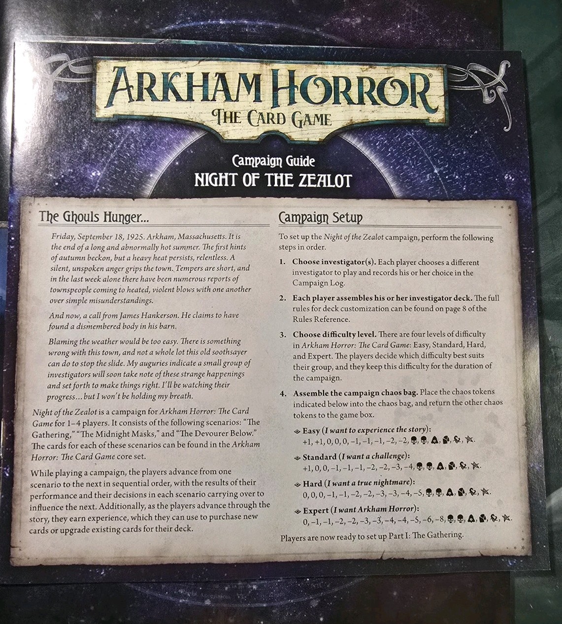 Arkham Horror The Card Game Core Set Complete Except 2 Missing Tokens LCG