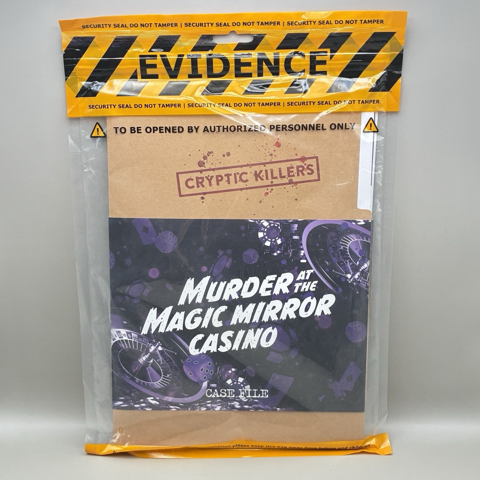 Cryptic Killers Murder At The Magic Mirror Casino 2022 UK Mystery Game SEALED