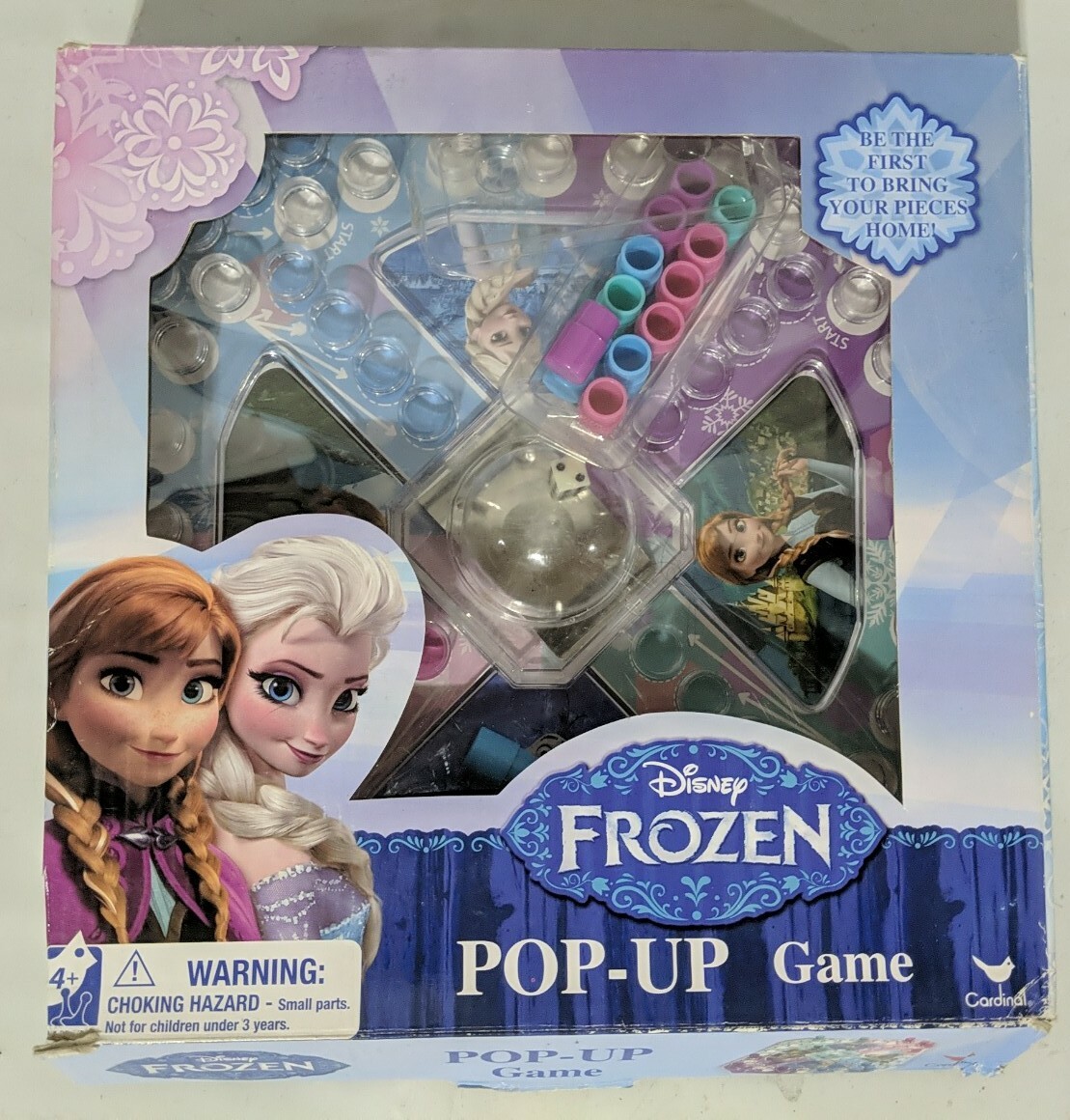 Disney Frozen Pop-Up Game. Elsa Anna Olaf Kristoff Family Fun Game 2-4 Players