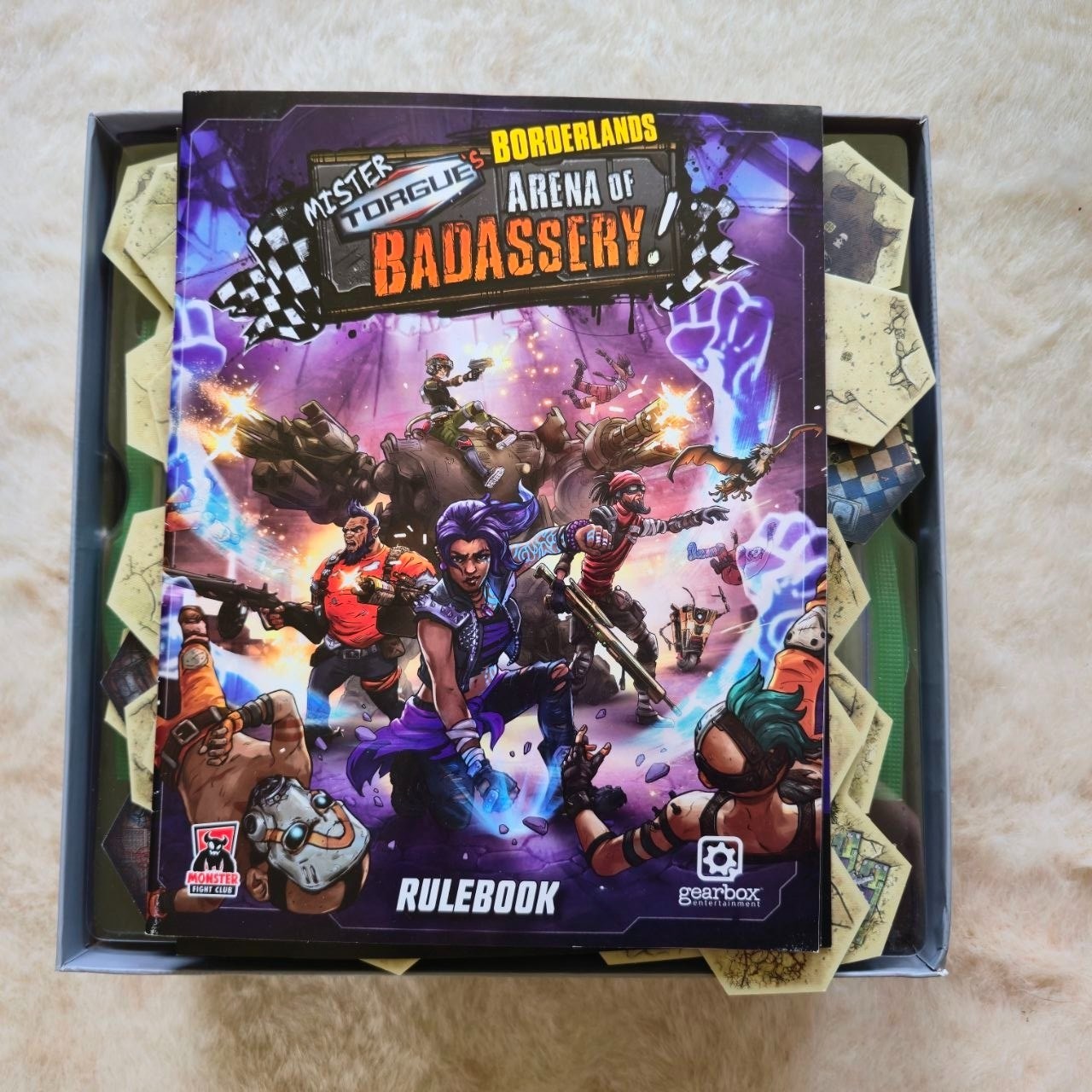 Borderlands: Mister Torgue’s Arena of Badassery Board Game PLUS EXPANSIONS