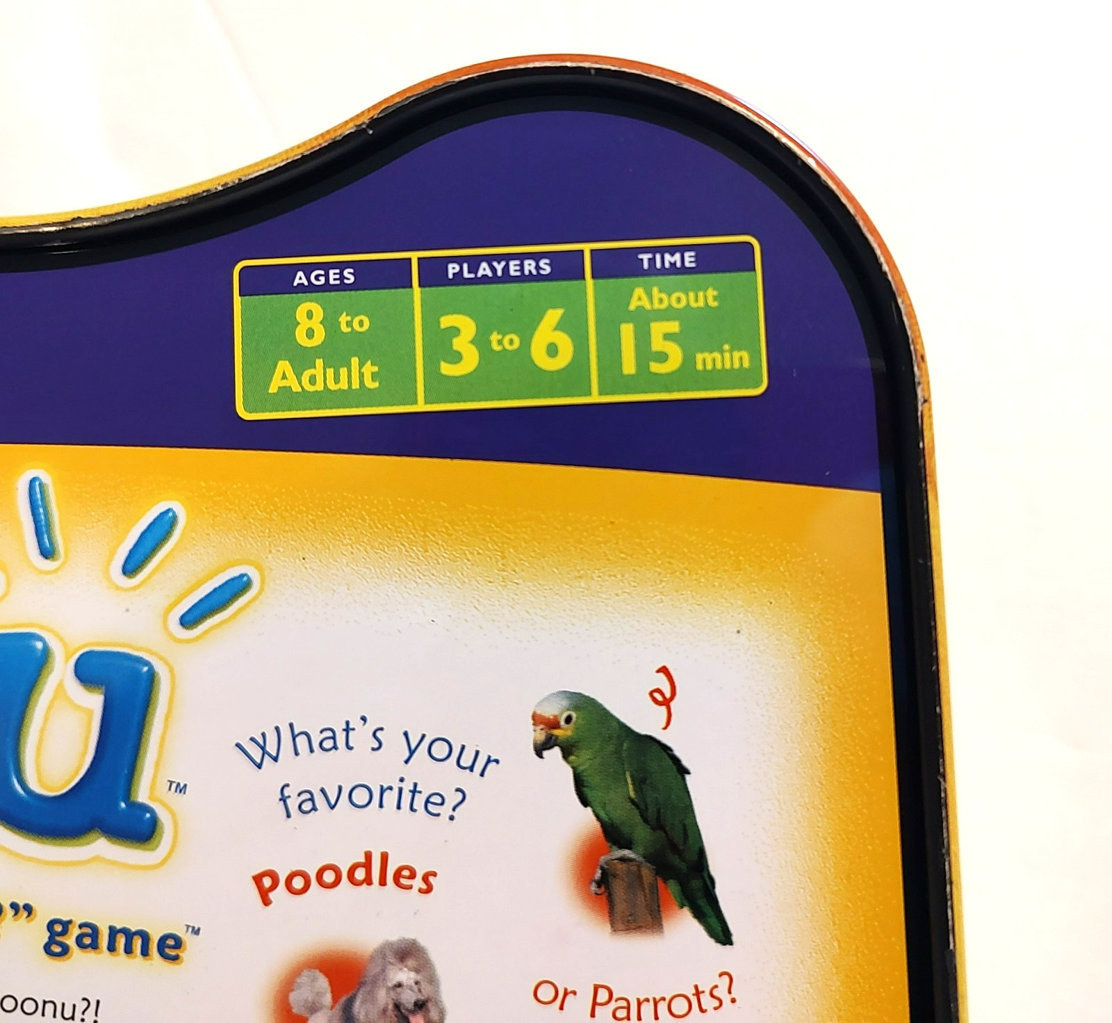 Cranium Whoonu Tin Edition Game 2005 Best Toy Award Complete No Instructions