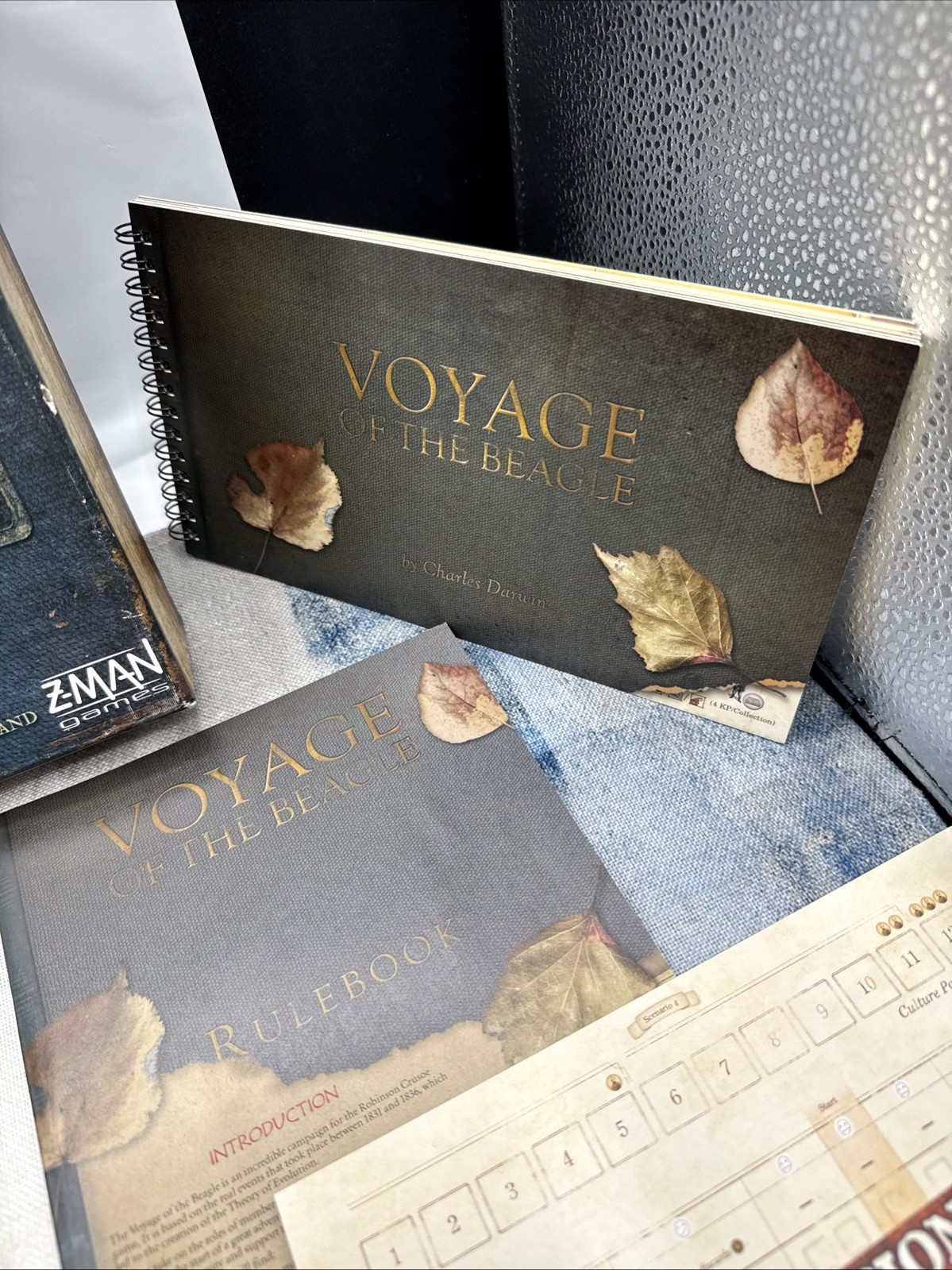 Robinson Crusoe Voyage of the Beagle Expansion Z-Man Games OB Sealed Contents