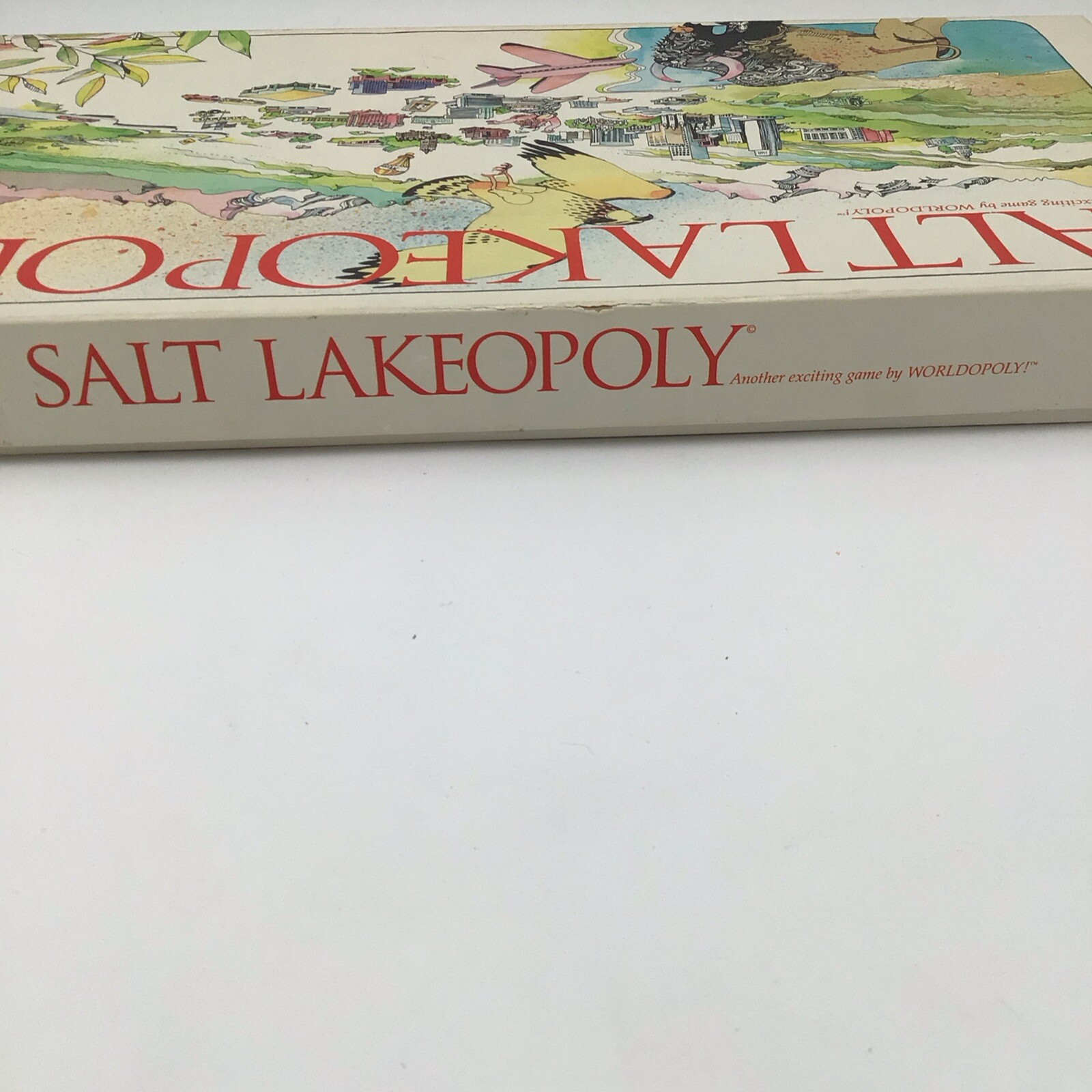 Salt Lakeopoly Monopoly-Style Board Game- 100% Complete