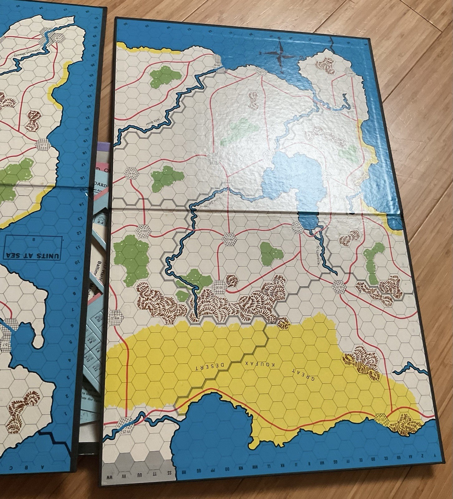 Lot 4 VTG Avalon Hill Games: Blitzkreig, Battle of Bulge, Tactics II, War at Sea