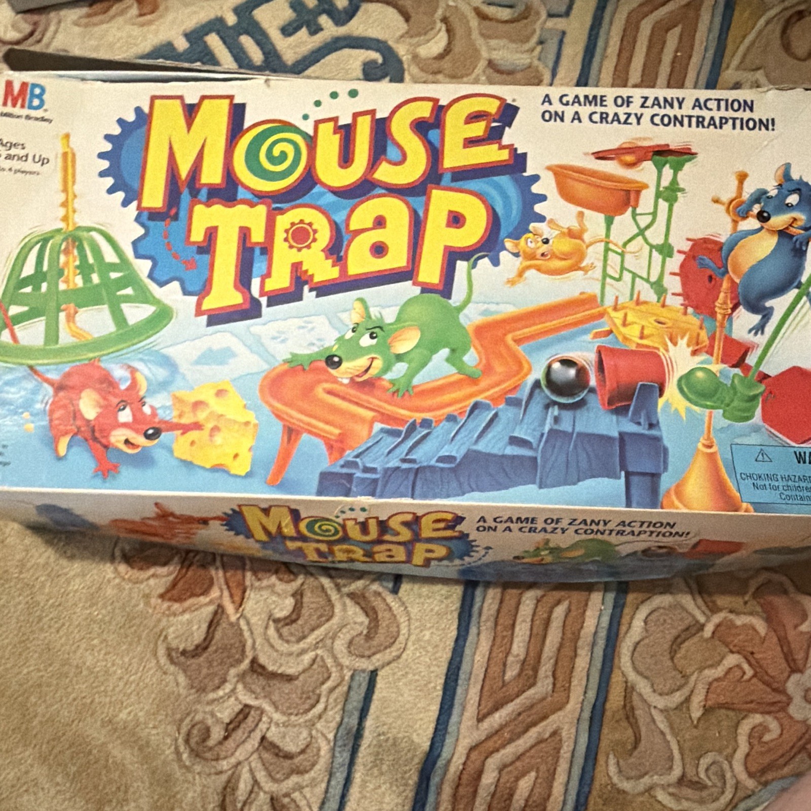 Milton Bradley Mouse Trap Action Board Game Complete 2-4 Players Ages 6+