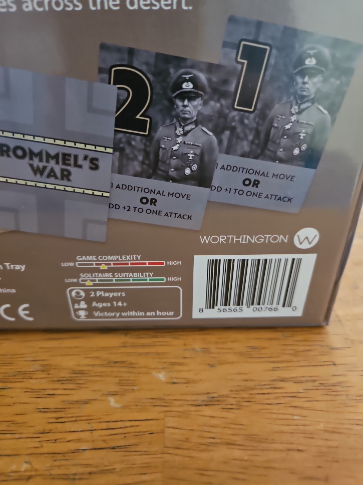 Rommel’s War by Worthington Games – SEALED