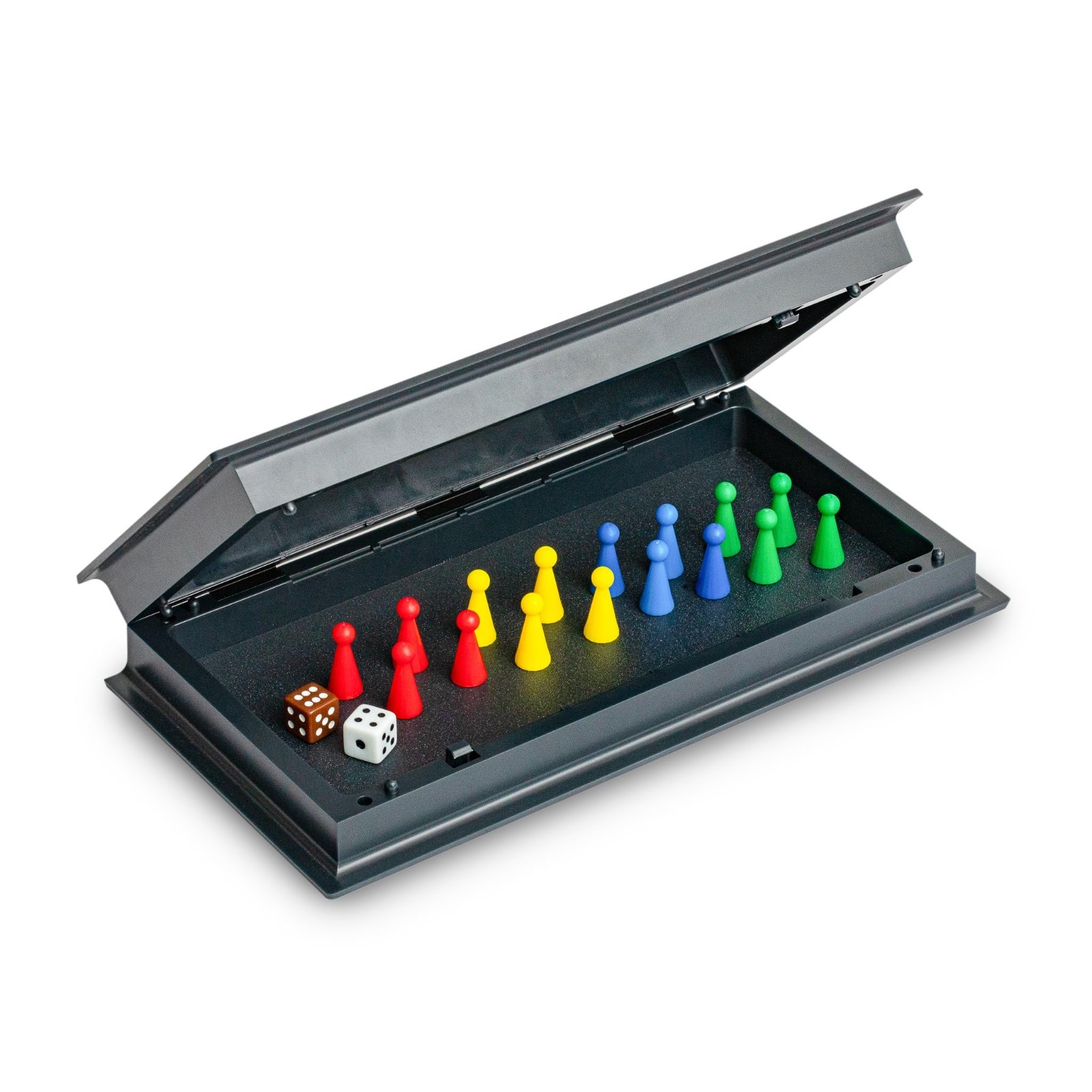 Magnetic Folding Travel Ludo Game Set – Compact 9.75″ Board for Family Fun