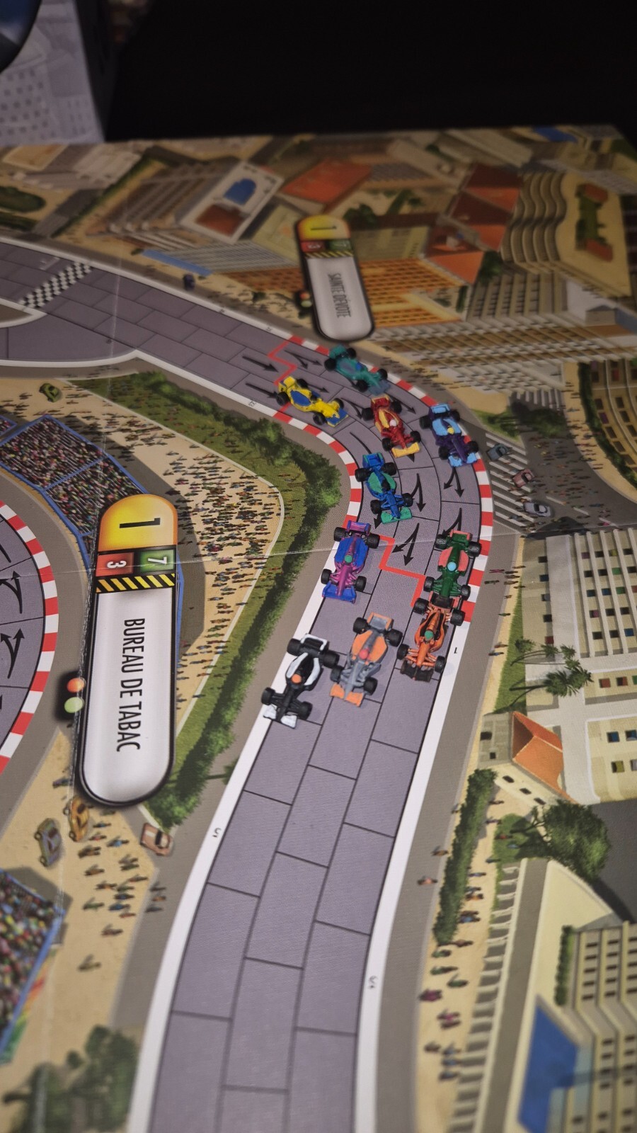Formula D 10 painted miniature cars F1 / 10 cars F1 (20mm) painted