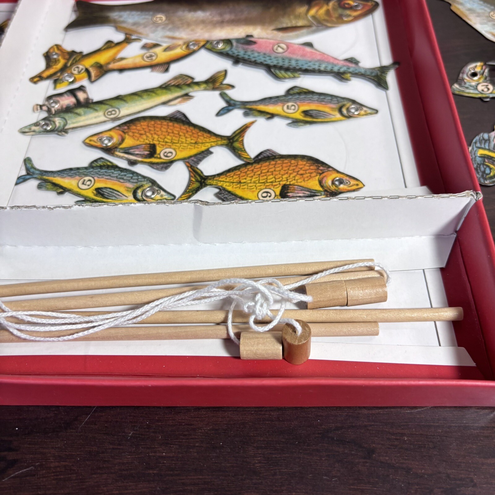 House Of Marbles The Popular Game of Magnetic Fishing Complete Retro Range