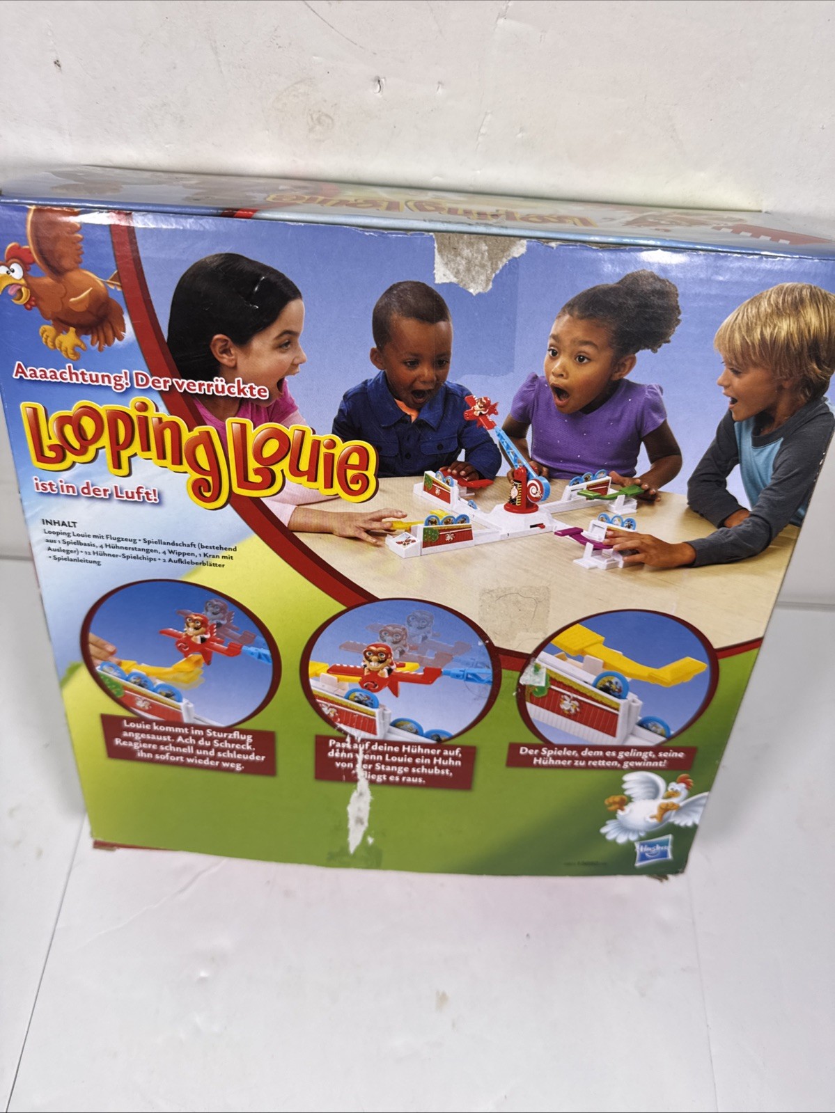 Hasbro 15692398 Looping Louie Children’s Game, Funny 3D Party *INCOMPLETE