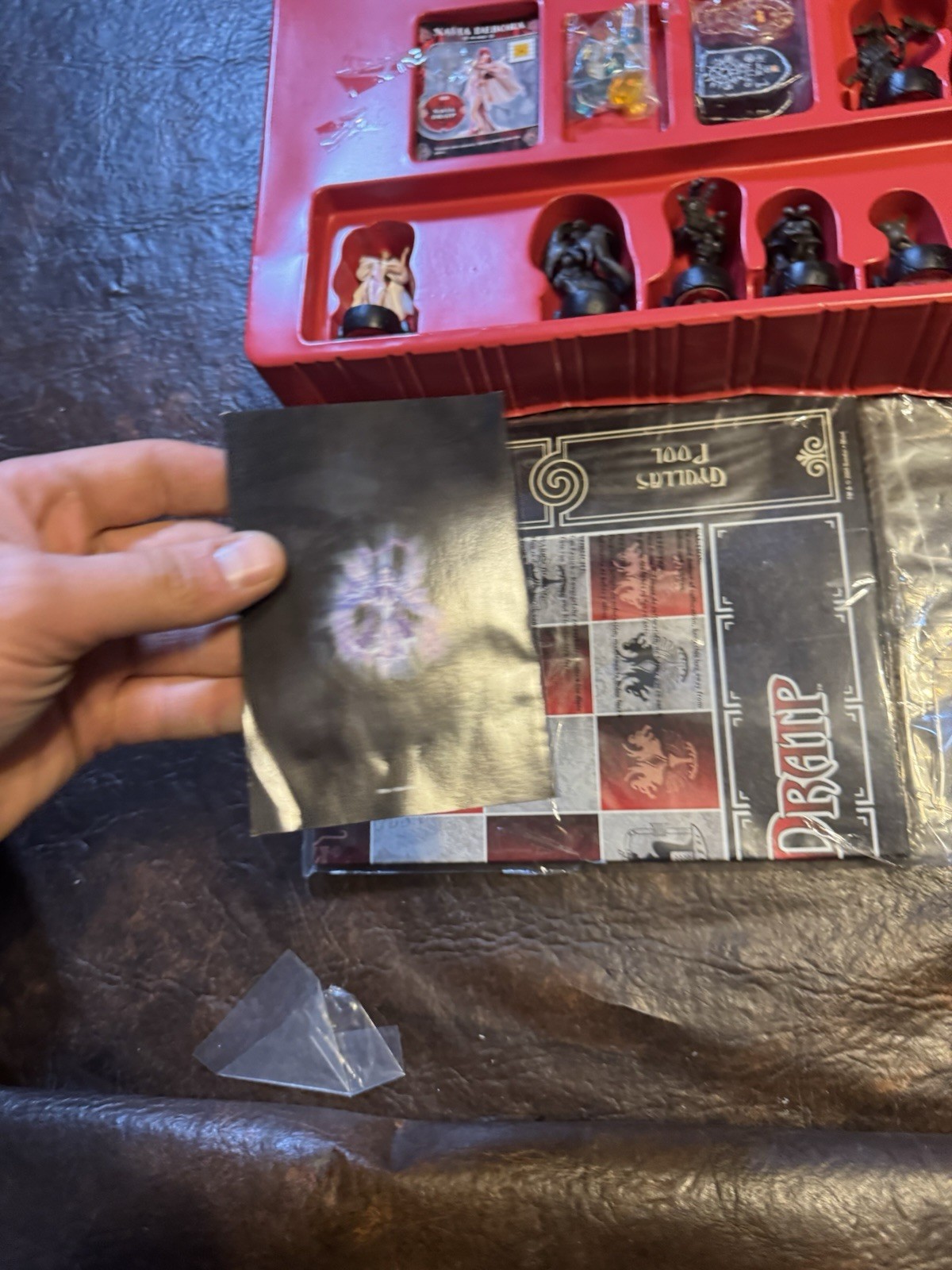 2004 Bandai Navia Dratp Collectible Minatures Board Game Starter Set 2 Open Box