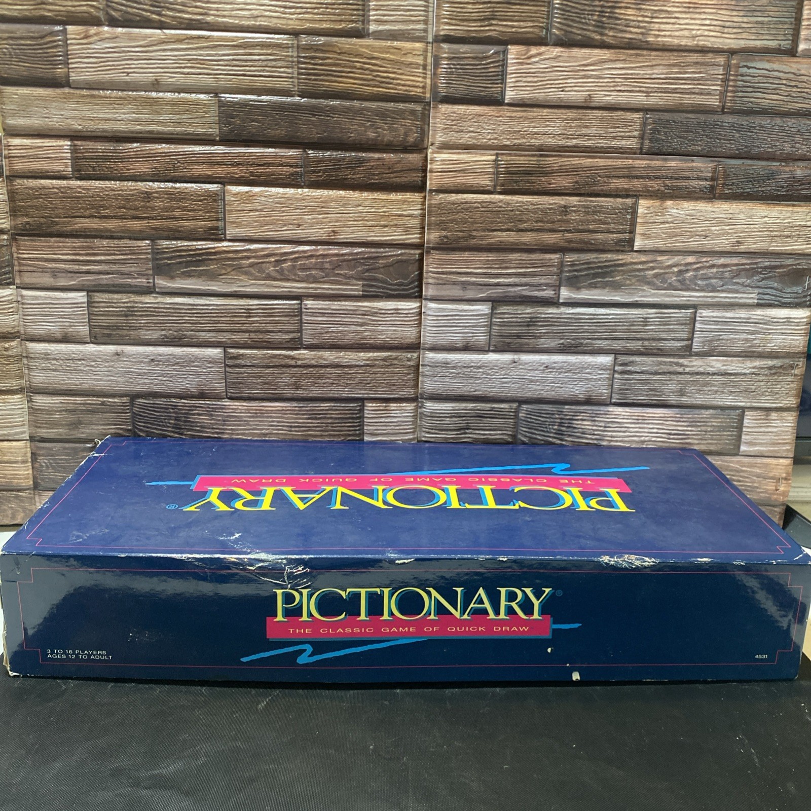 Vintage 1993 Milton Bradley Pictionary Board Game 90s – Complete in great shape!