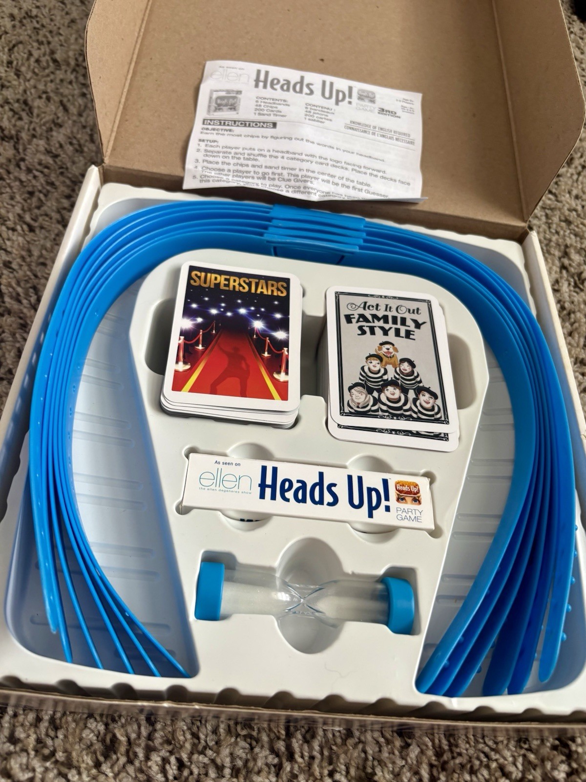 Heads Up! Party Game – 3rd Edition – As Seen on Ellen
