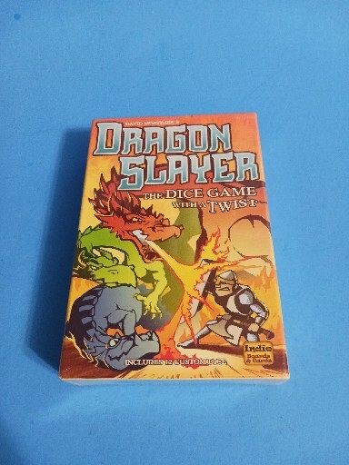 Dragon Slayer RPG Indie Dice Game with a Twist Fantasy Knights 2-5 Players, New