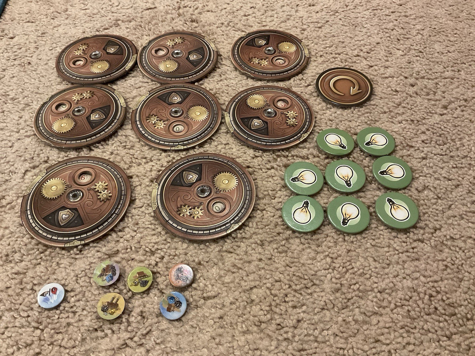 Steampunk Rally Board Game Roxley Used Complete Third Edition