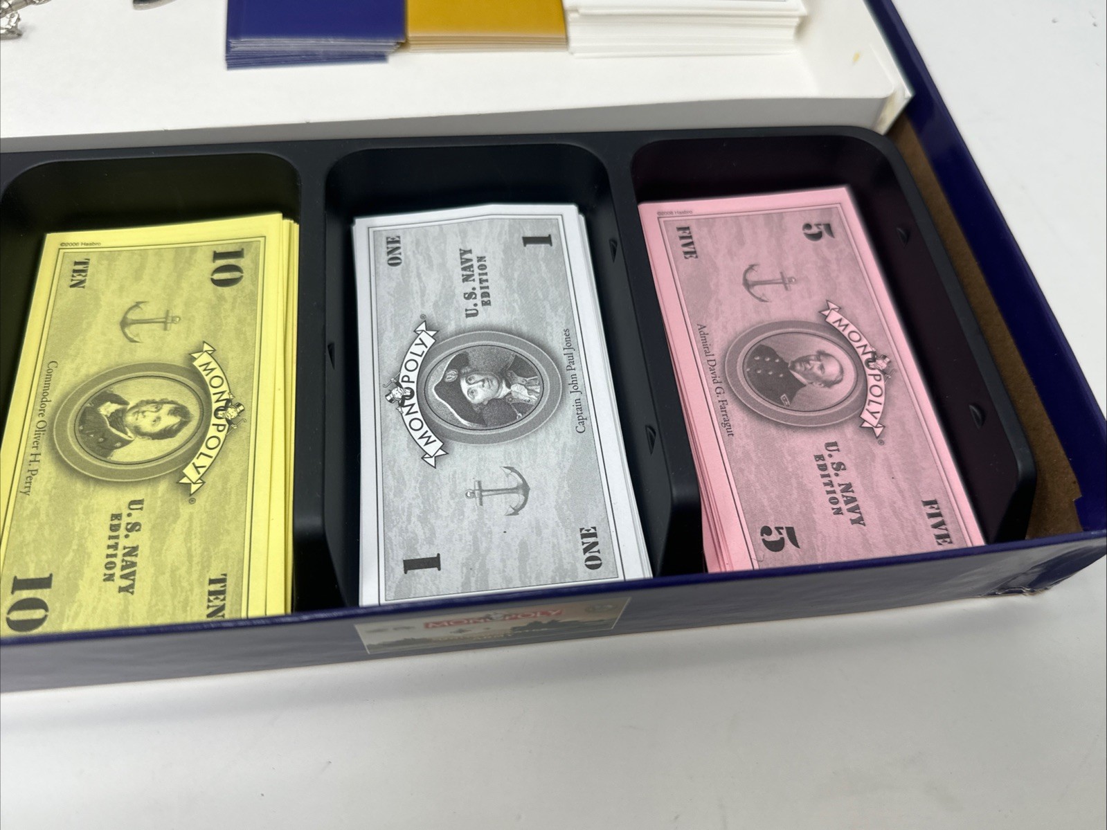 Monopoly – United States Navy Edition – Parker Brothers/Hasbro – Complete