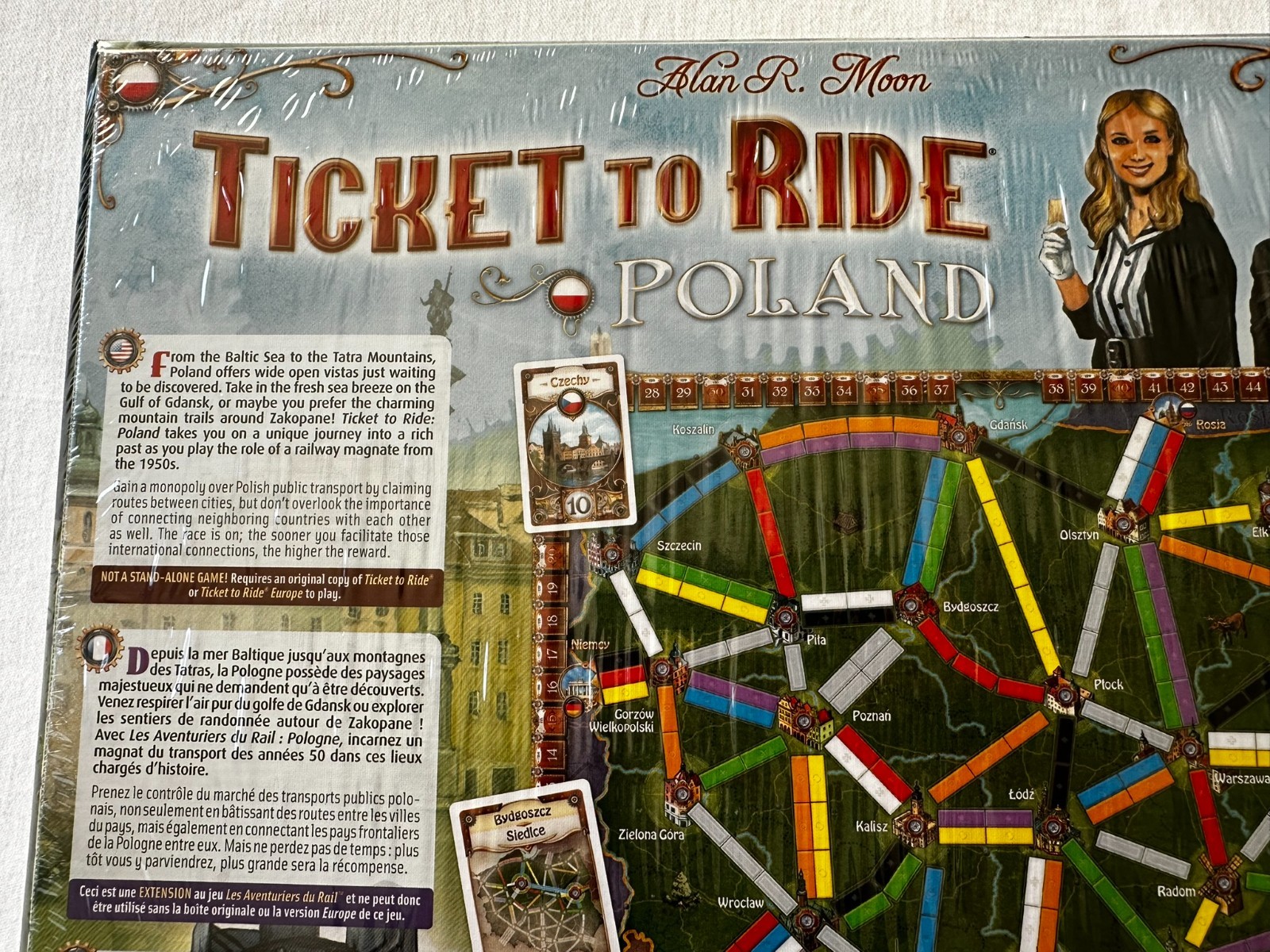 TICKET TO RIDE POLAND BOARD GAME DAYS OF WONDER BRAND NEW IN SEALED BOX