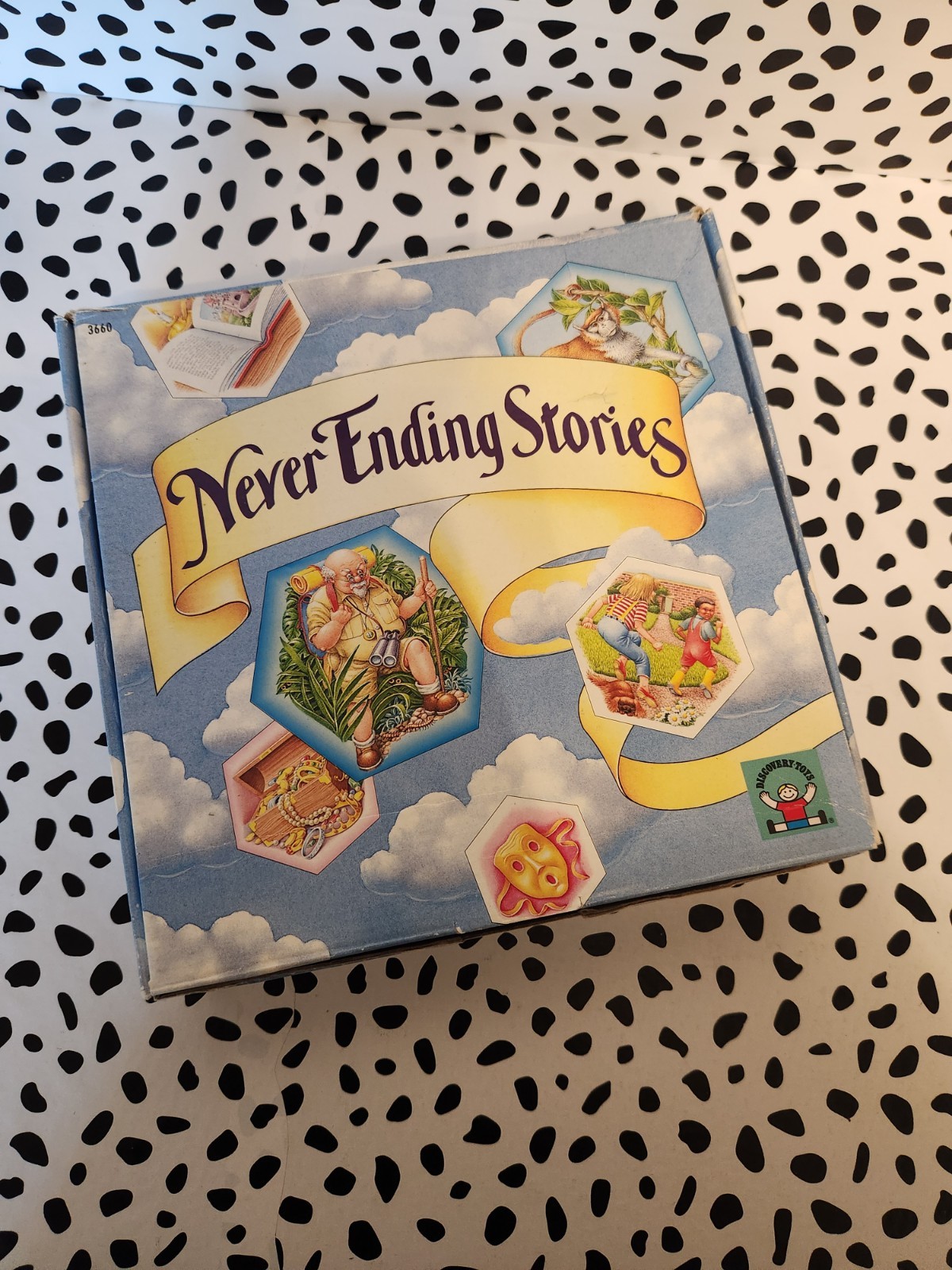 VTG 1992 Never Ending Stories Board Game Discovery Toys Inc. 1 MISSING TILE