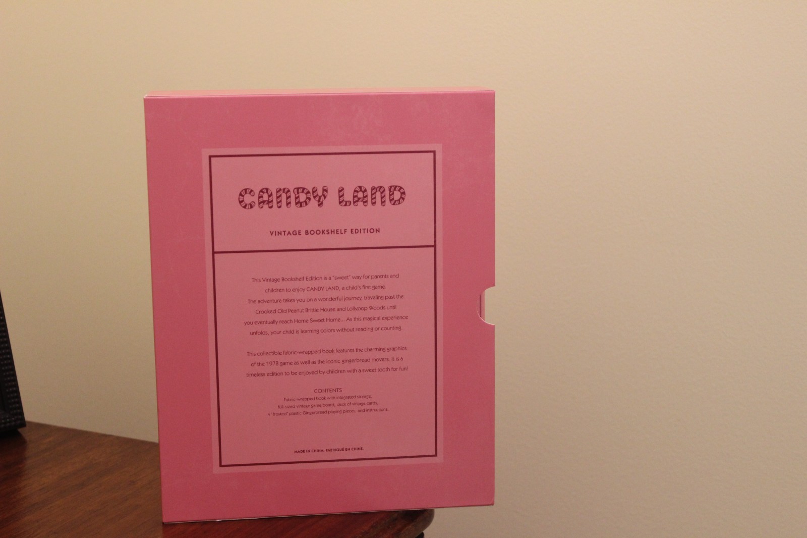 Candy Land Vintage Bookshelf Edition WS Game Company Deluxe Board Game New