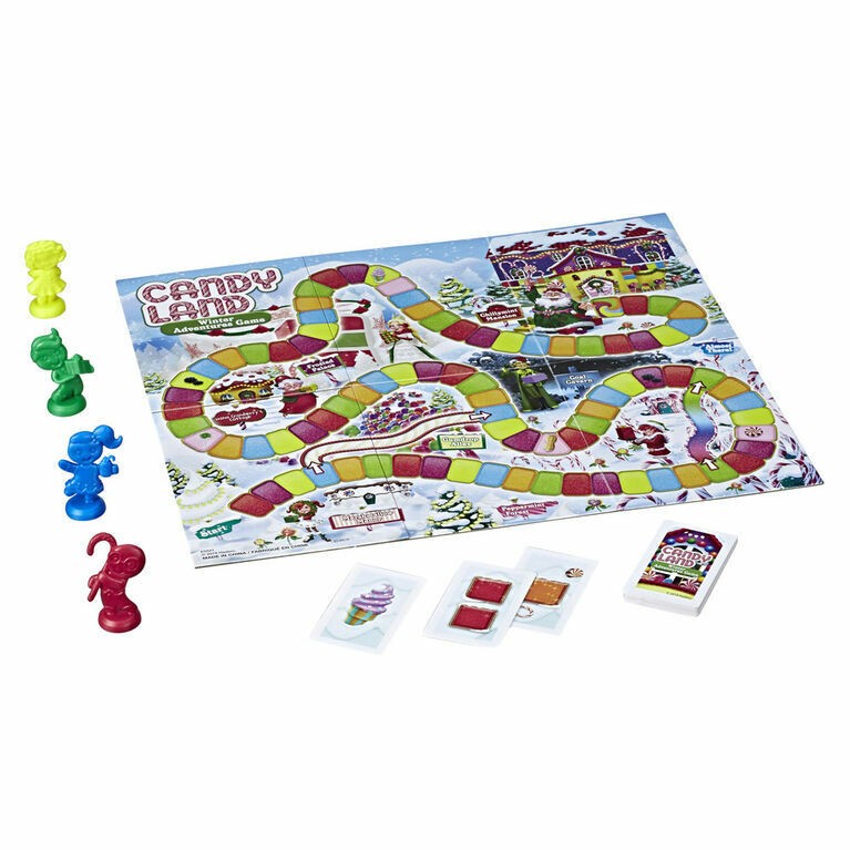 Candy Land Winter Adventure Game New Hasbro Gaming Christmas Holiday Stocking