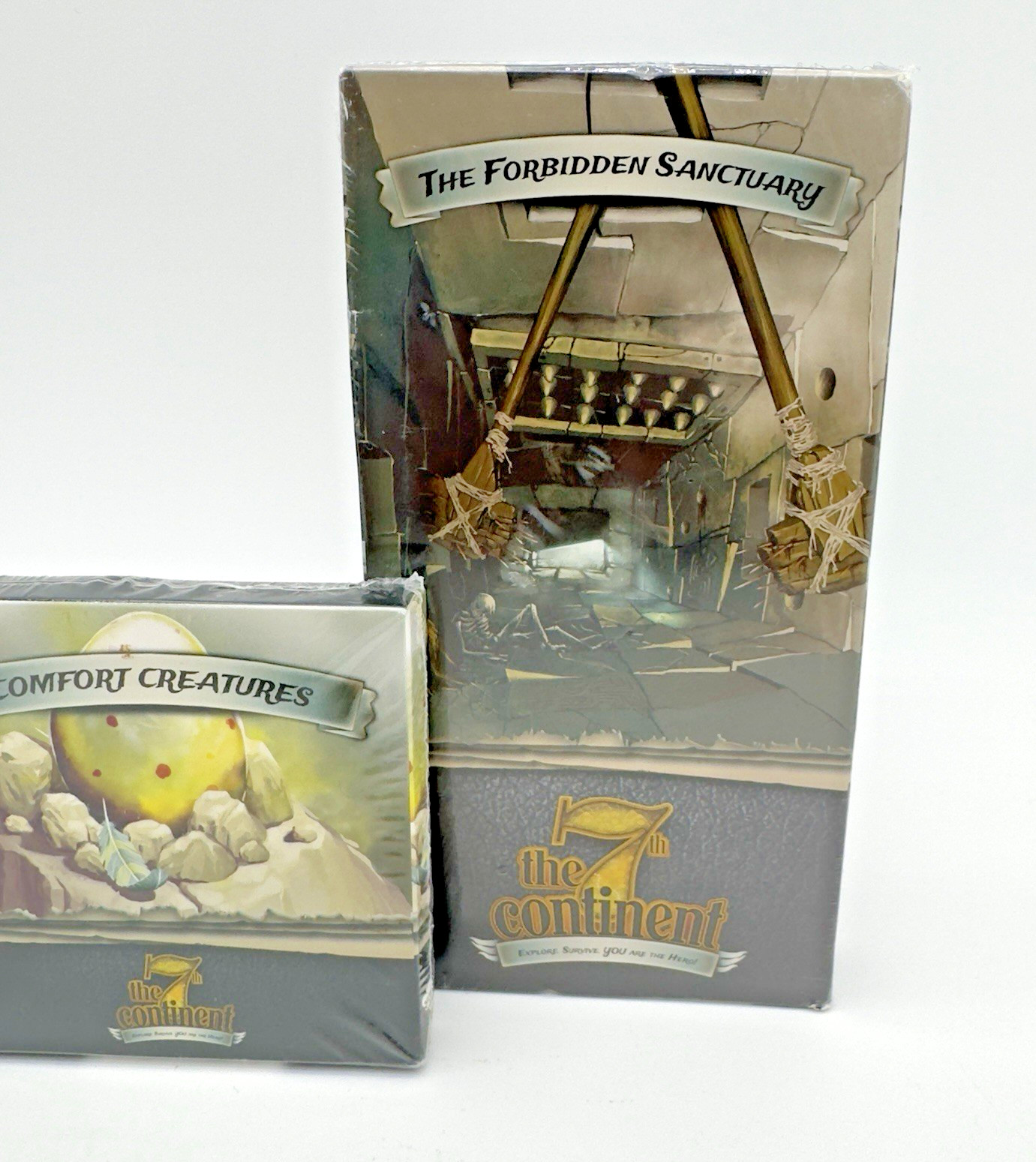 The 7th Continent Expansion The Forbidden Sanctuary & Comfort Creatures – NEW