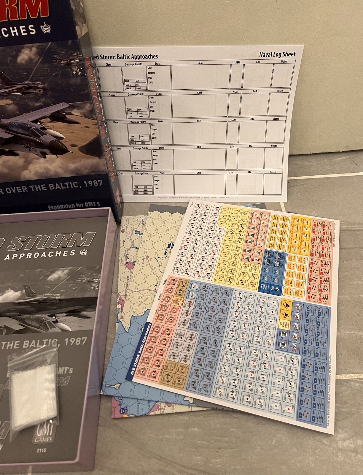 GMT Wargame Red Storm – Baltic Approaches Box VG+/NM