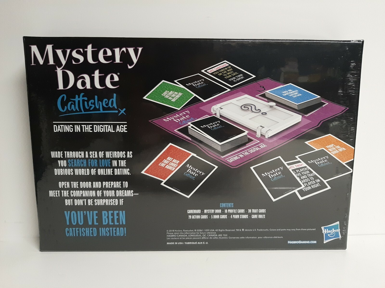 Hasbro Mystery Date Catfished-Dating In The Digital Age, Board Game for Adults