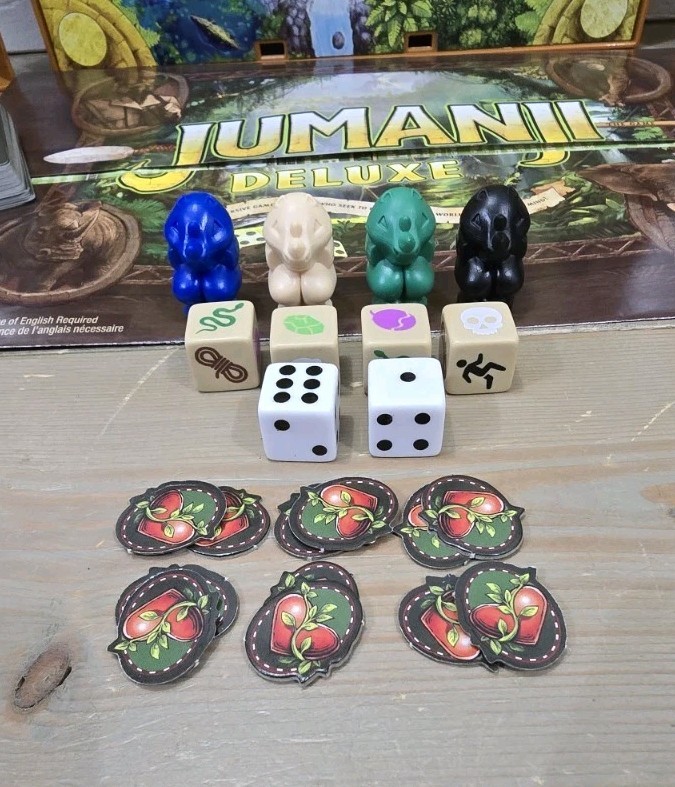 Jumanji Deluxe Electronic Board Game Adventure Game Spin Master – Tested Works*