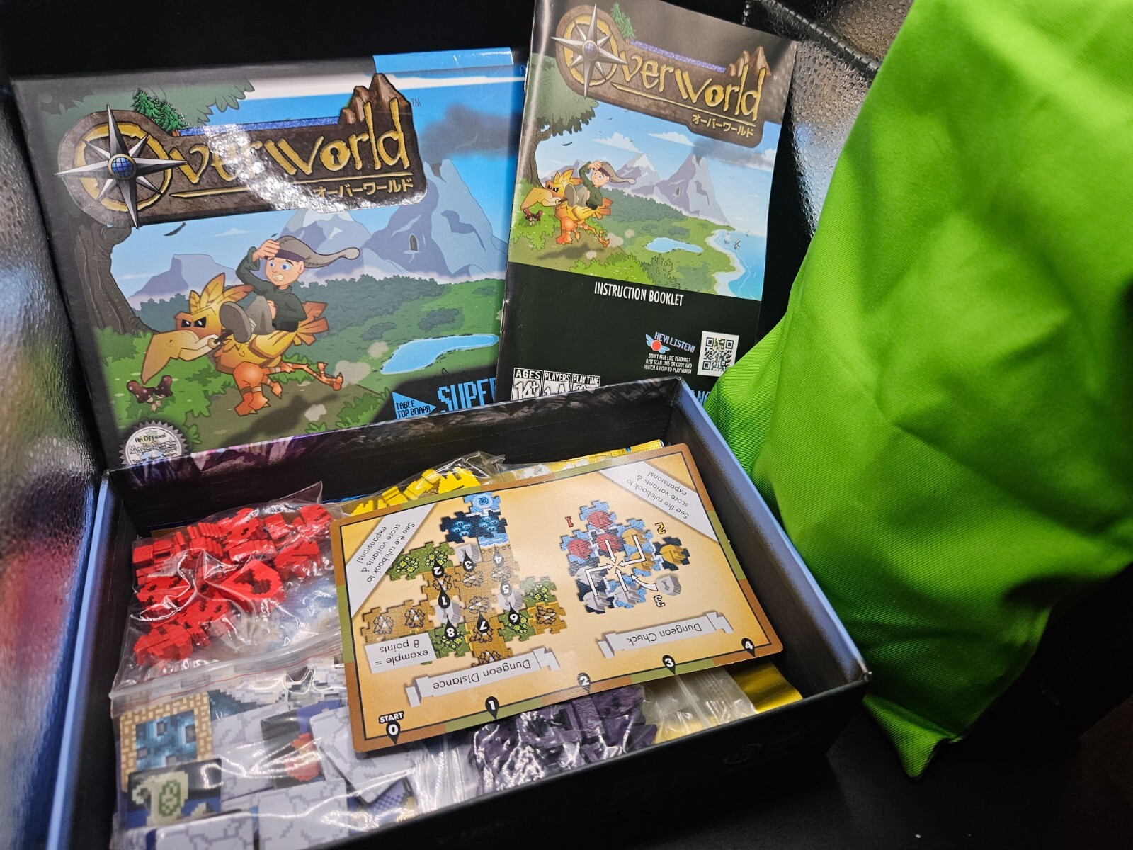 Magic Meeple Games Overworld Super Nano Series Board Game in Box