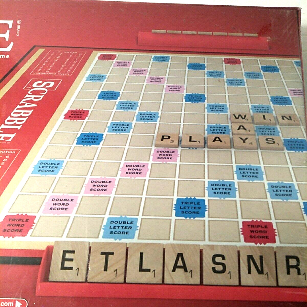 SCRABBLE Crossword Board Game Hasbro Gaming Factory Sealed NEW