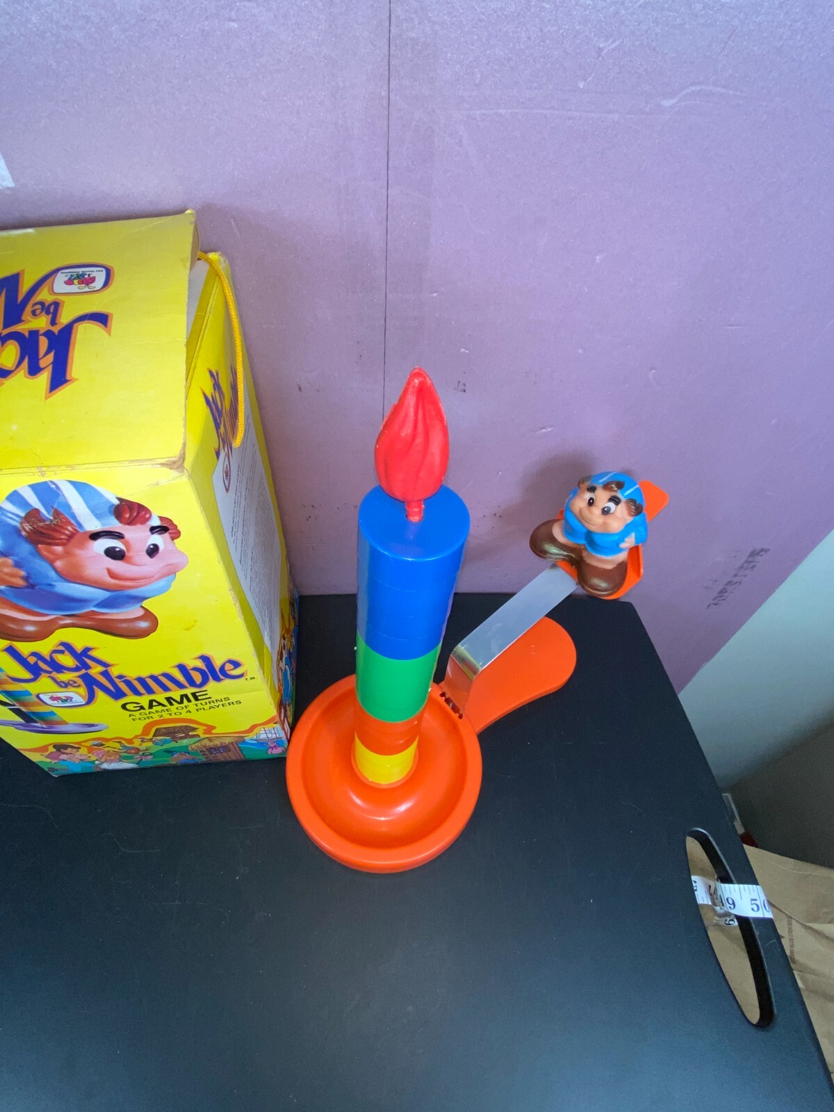 Schaper Game Jack Be Nimble Game Preschool Learning Cootie Company 1974 Vintage