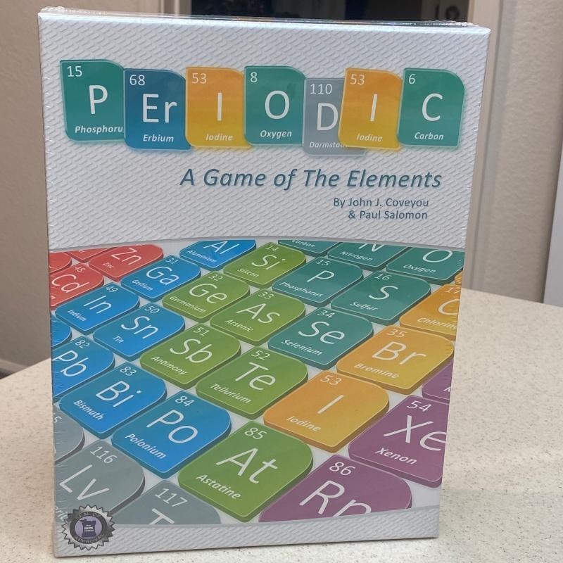 Periodic: A Game of The Elements Genius Board Games Ages 10+ NEW SEALED
