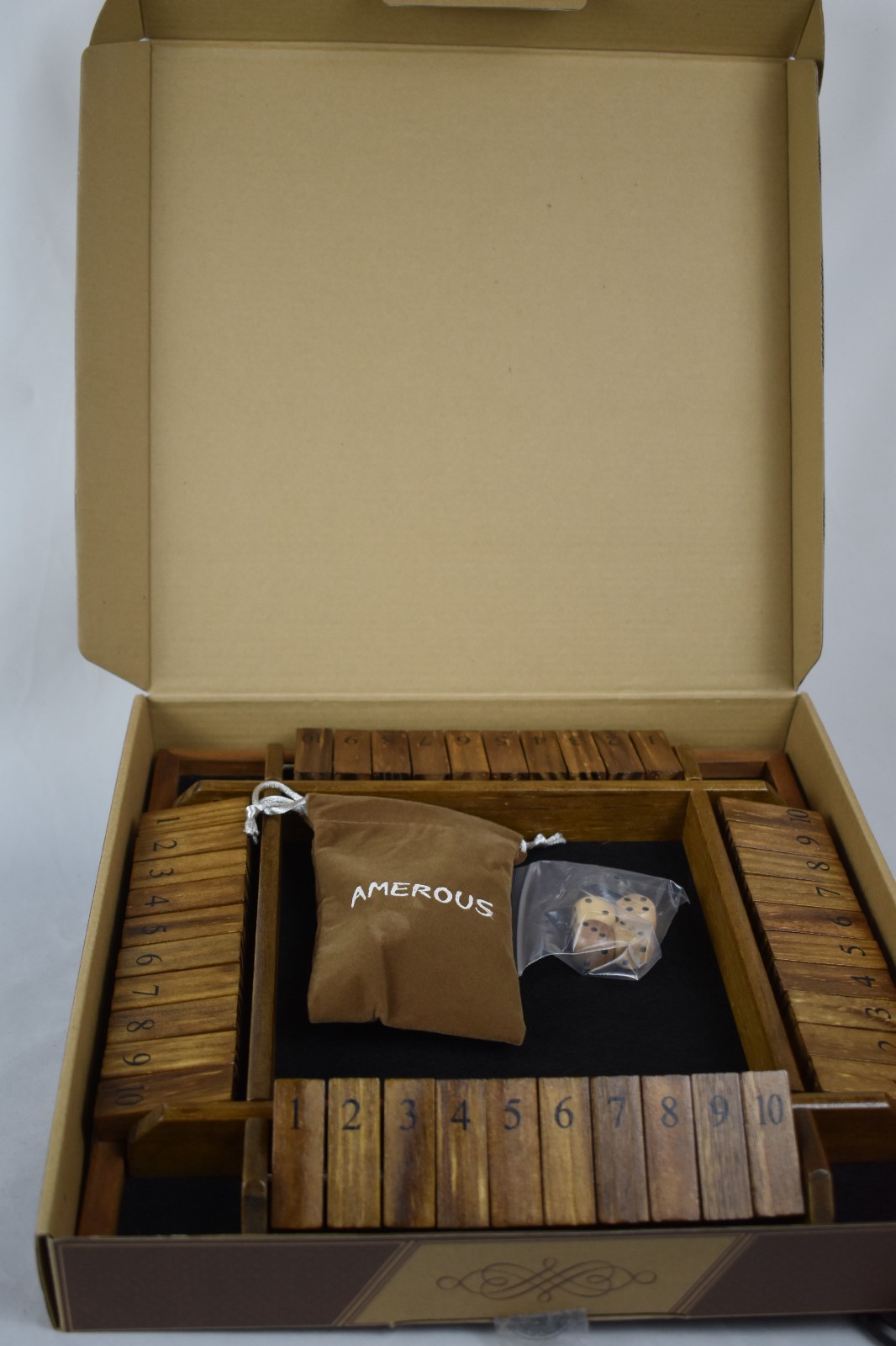 Shut The Box From AMEROUS – 4 Player Game