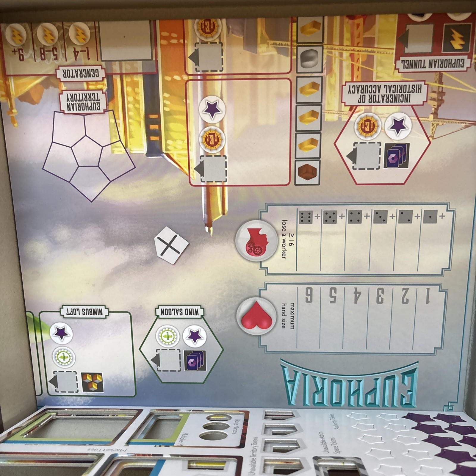 Euphoria : Build A Better Dystopia 2013 Stonemaier Kickstarter 100% Complete