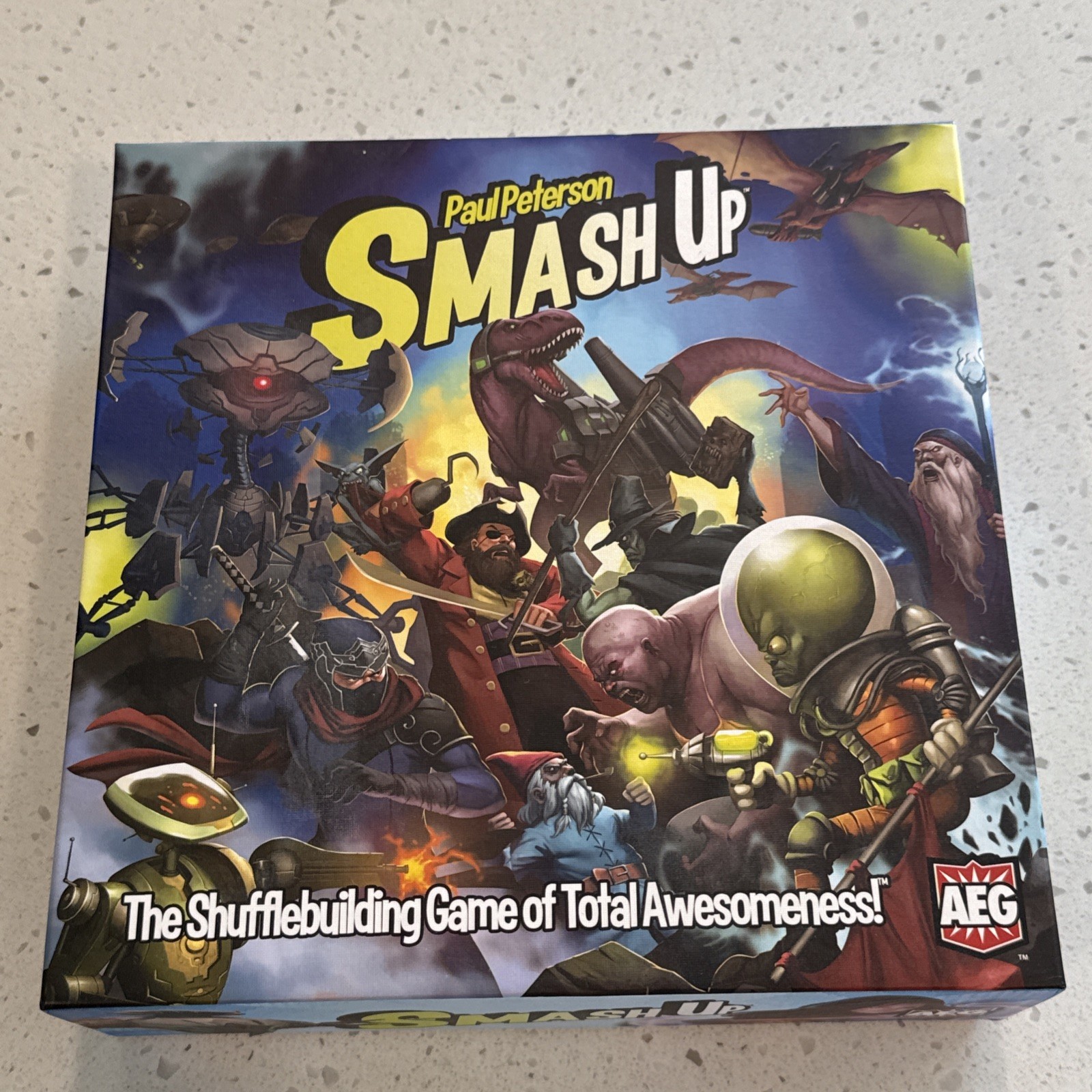 AEG Smash Up Board Game Complete Shufflebuilding Card Game