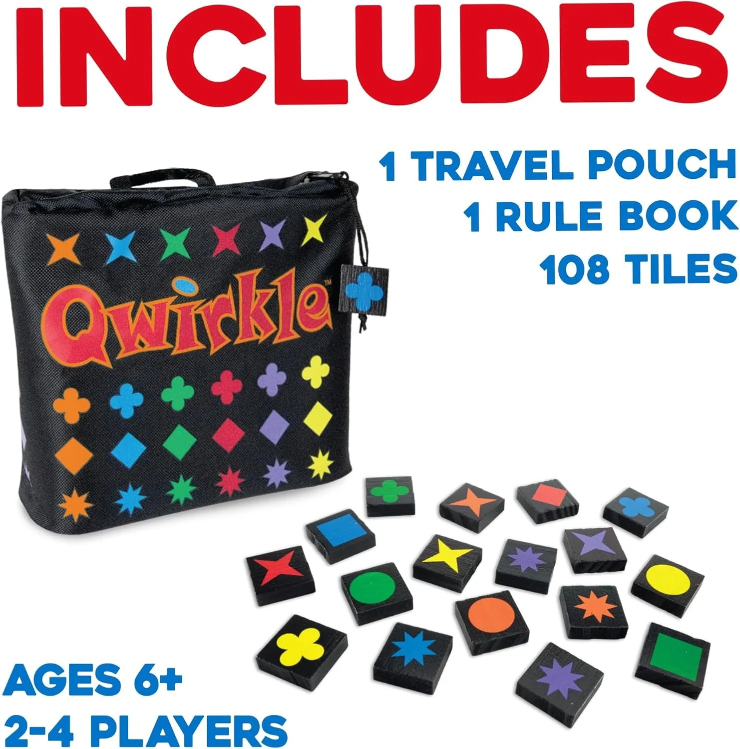 Travel Qwirkle [Board Game, 2-4 Players]