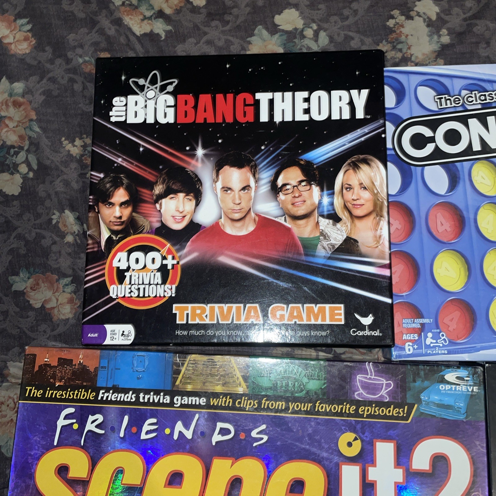 Mixed Lot Of 5 Games (Board/card)