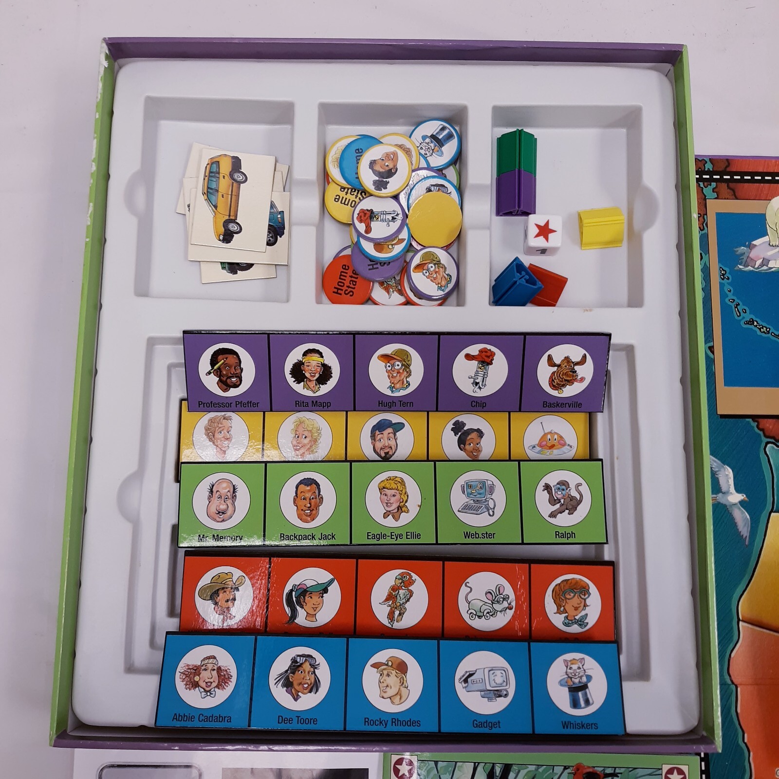 Vintage Highlights WHICH WAY USA? Board Game – complete free shipping