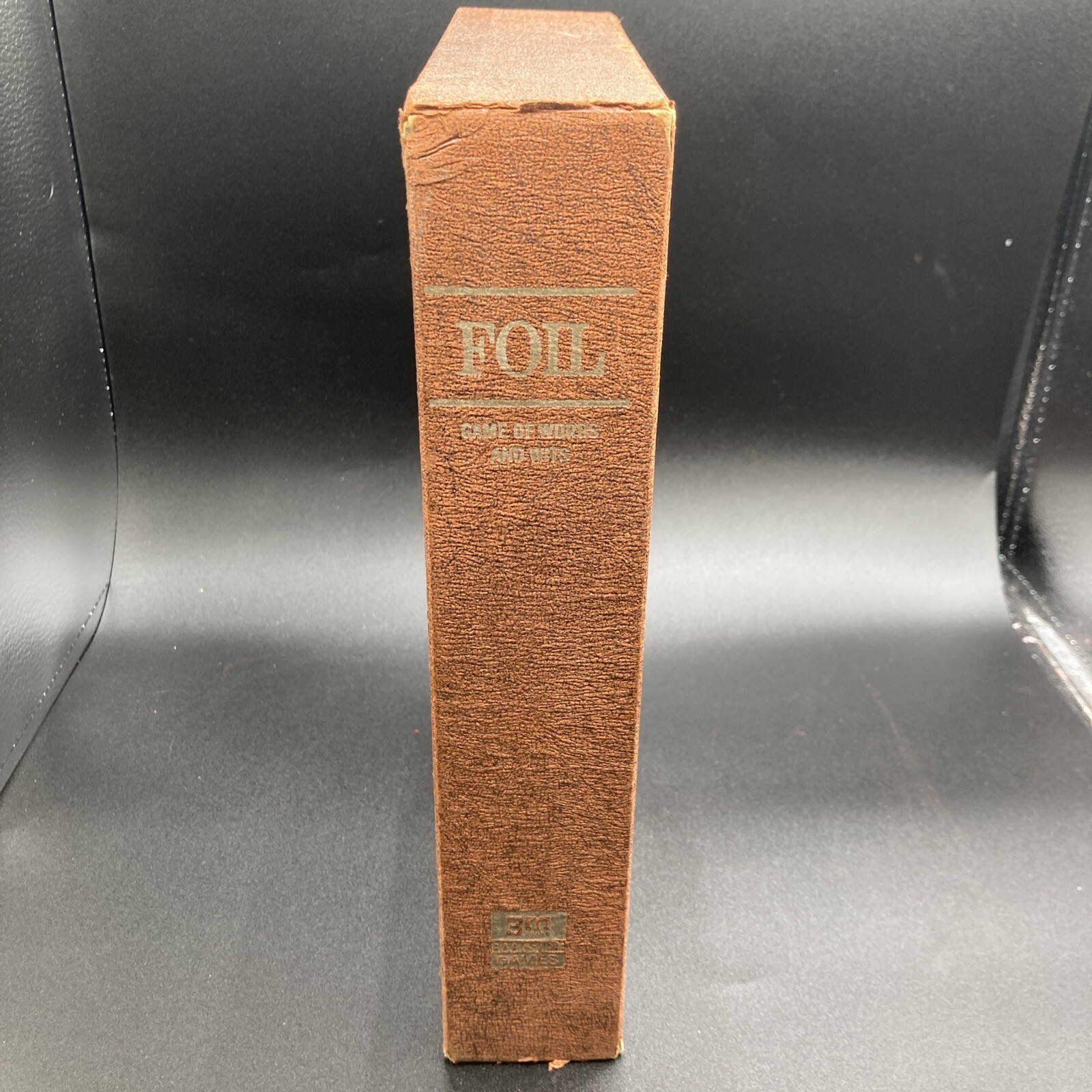 Vintage 1971 FOIL 3M Bookshelf Game of Words and Wits – Complete! Game Night