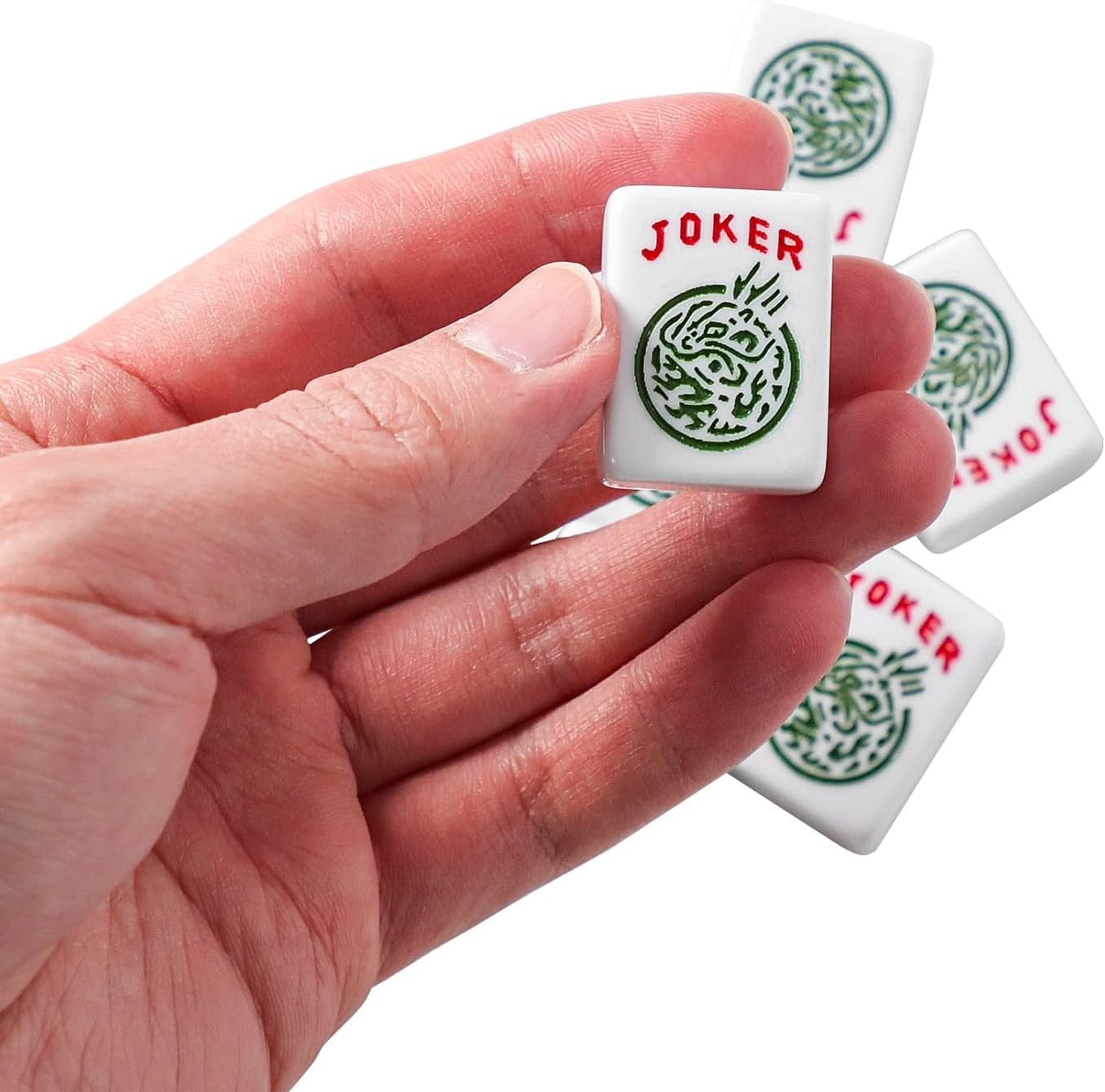 8 Pieces American Mahjong Joker Tiles, Mahjong Accessories (Standard Size 1.2”,T