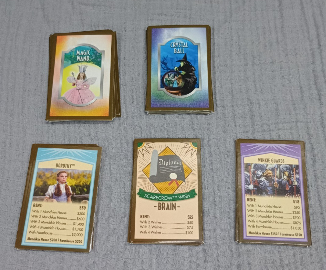 The Wizard of Oz Emerald City Opoly Board Game collector’s edition set
