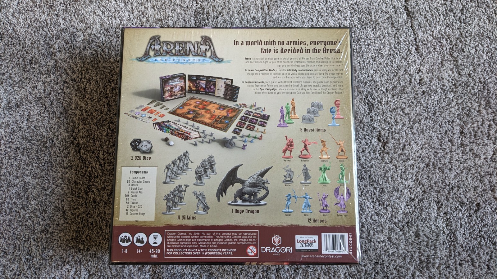 Kickstarter Arena: The Contest All-in pledge Expansions, KSE & Promos NEW Sealed