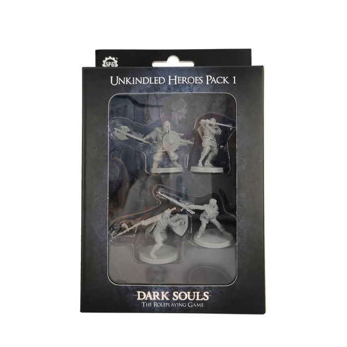 Dark Souls RPG Mini Wave 1 SKU 4 – Unkindled Heroes Pack 1 Steamforged