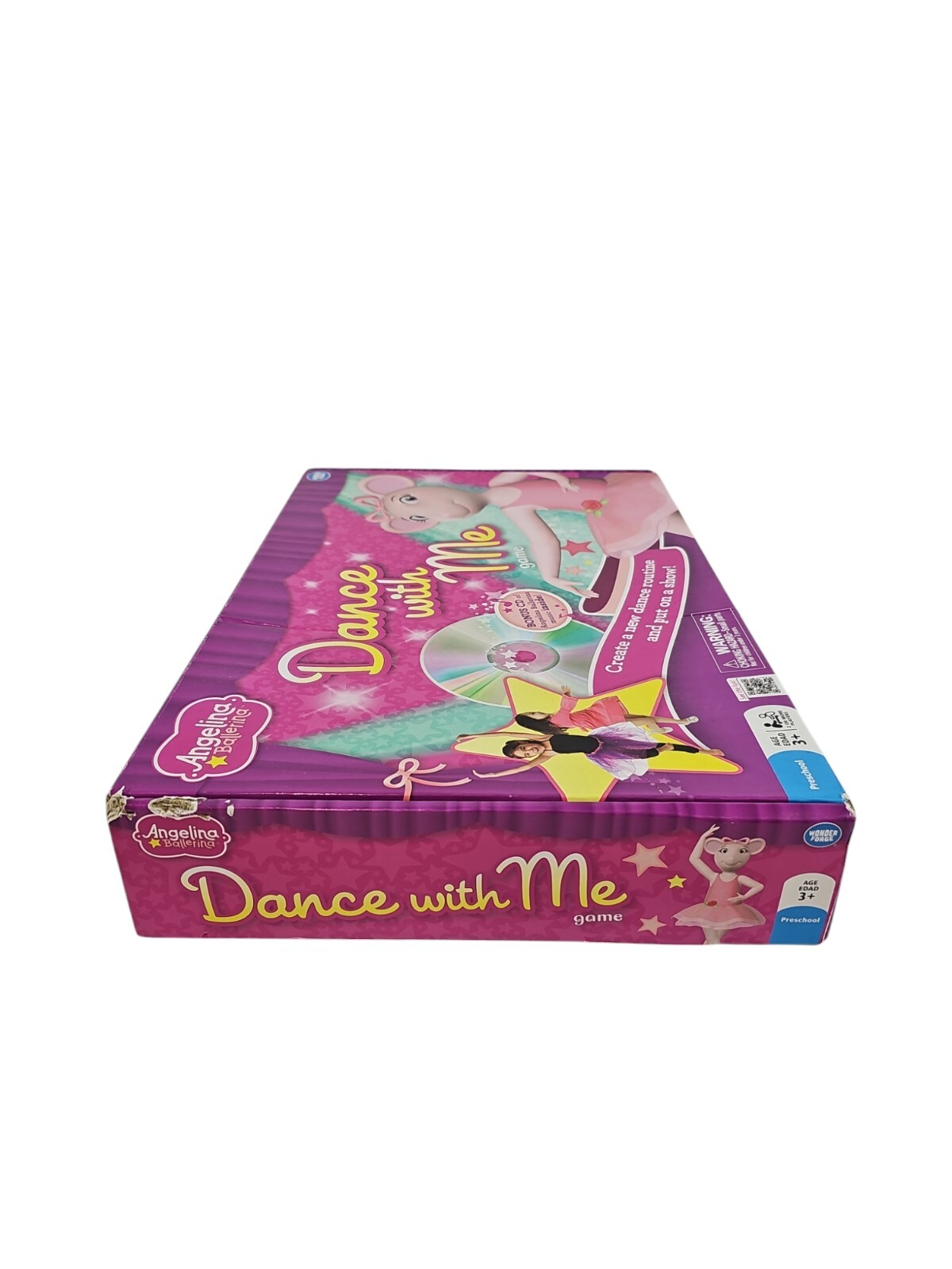 Angelina Ballerina Dance with Me Ballet Game W/ Bonus Cd Age 3+ Practice Routine