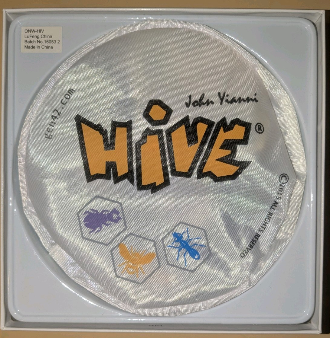 Hive “A Game Crawling With Possibilities”by John Yianni Complete In Box