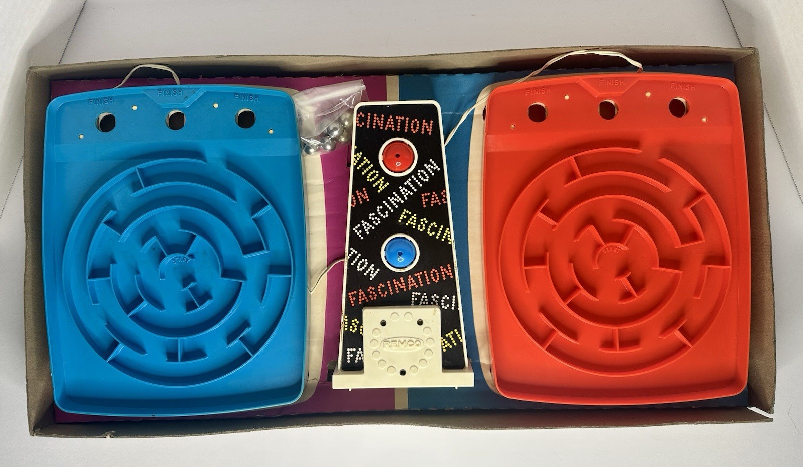 The Original Famous “Fascination” The Electric Maze Game (1968 Remco)