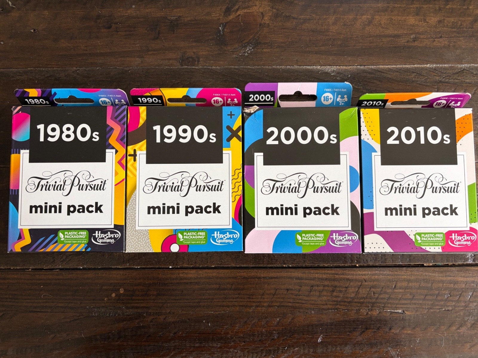 Trivial Pursuit Mini Pack – 1980s/1990s/2000s/2010s Edition
