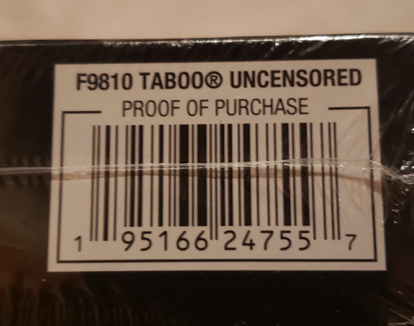 Taboo Uncensored – Hasbro – The Game of Unspeakable – Brand New Factory Sealed