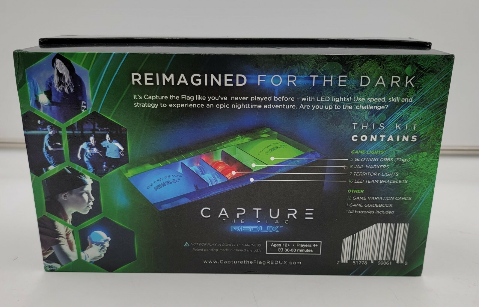 Capture the Flag REDUX Glow-in-Dark Outdoor Night-Time Youth Game *READ*