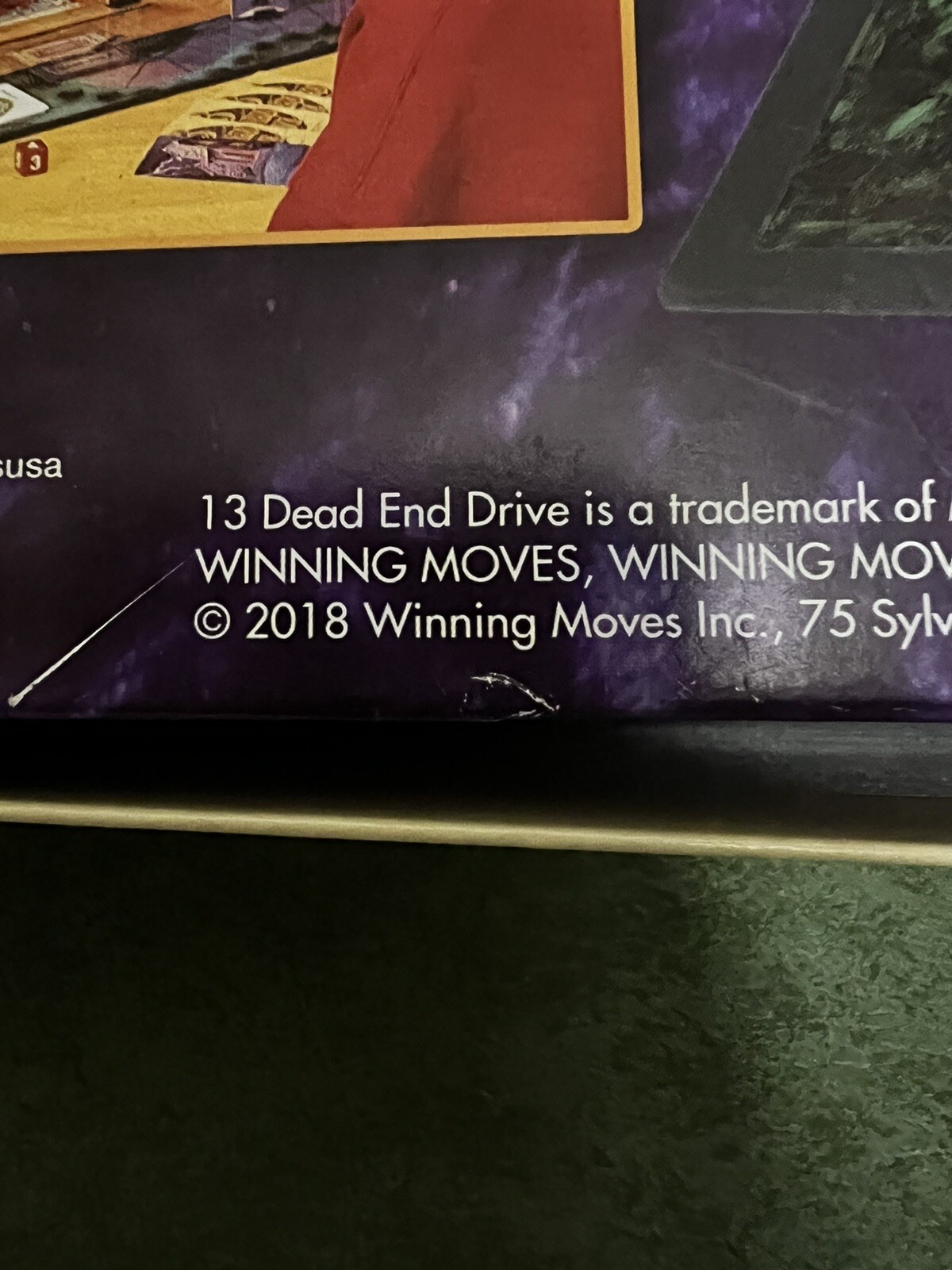 13 Dead End Drive Board Game Milton Bradley -Family Game Night Kids & Adults